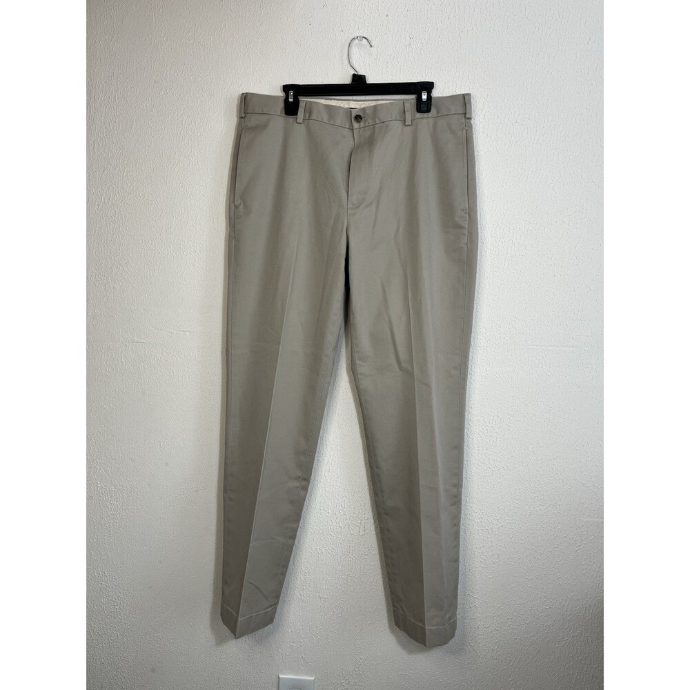 Brooks Brothers 36 x 32 Khaki Advantage Chino Clark 100% Cotton